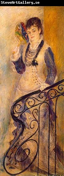 Pierre-Auguste Renoir Femme sur un escalier